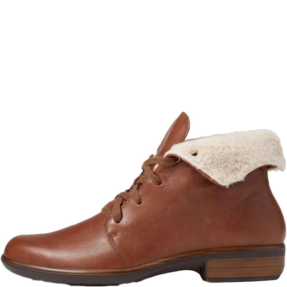 Pali Soft Chestnut Leather Ankle Boots
