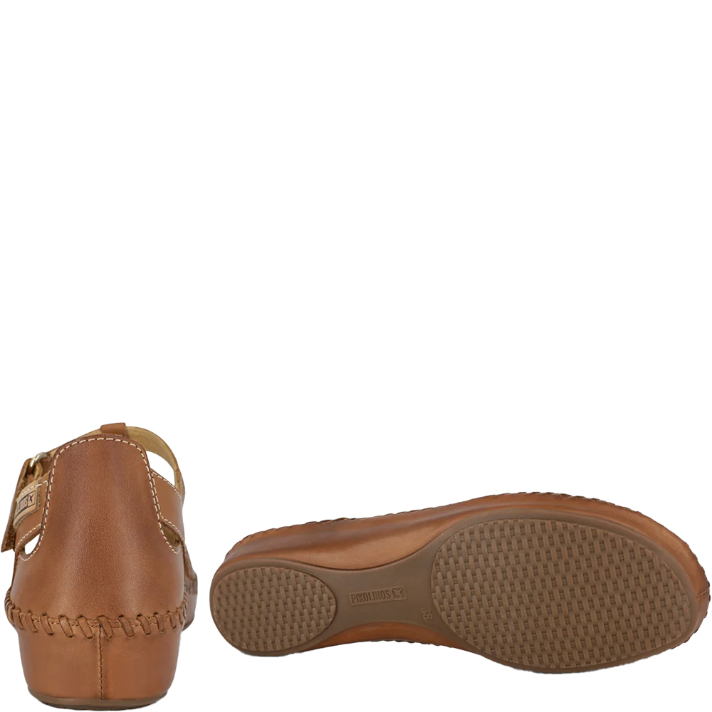 PIKOLINOS-P-VALLARTA-655-0843C4-BRANDY-MULTI-LEATHER-LOW-WEDGE-FLAT-CLOSED-TOE-ANKLE-STRAP-SANDAL-FLAT-SHOES-DESIGNED-IN-SPAIN-OFFICIAL-STOCKIST-PAIR-BACK-SOLE