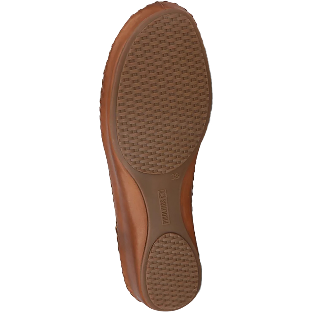 PIKOLINOS-P-VALLARTA-655-0843C4-BRANDY-MULTI-LEATHER-LOW-WEDGE-FLAT-CLOSED-TOE-ANKLE-STRAP-SANDAL-FLAT-SHOES-DESIGNED-IN-SPAIN-OFFICIAL-STOCKIST-PAIR--SOLE