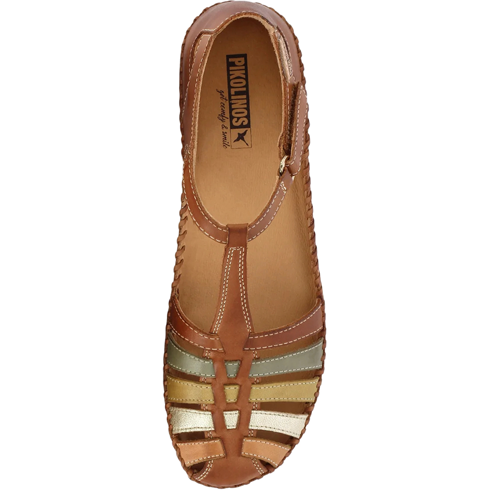 PIKOLINOS-P-VALLARTA-655-0843C4-BRANDY-MULTI-LEATHER-LOW-WEDGE-FLAT-CLOSED-TOE-ANKLE-STRAP-SANDAL-FLAT-SHOES-DESIGNED-IN-SPAIN-OFFICIAL-STOCKIST-single-TOP