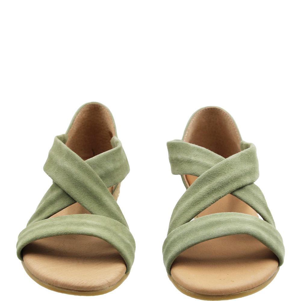 PINAZ-CLAIRE-317AO-KHAKI-LIGHT-GREEN-SUEDE-OPEN-TOE-CROSSOVER-FLAT-SANDALS-MADE-IN-SPAIN-OFFICIAL-STOCKIST-TOE