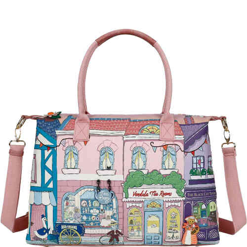 A mid sized weekender bag Vegan bag/accessory designed by Vendula London, available online and instore at ShoeBeDoo, official stockist in Australia