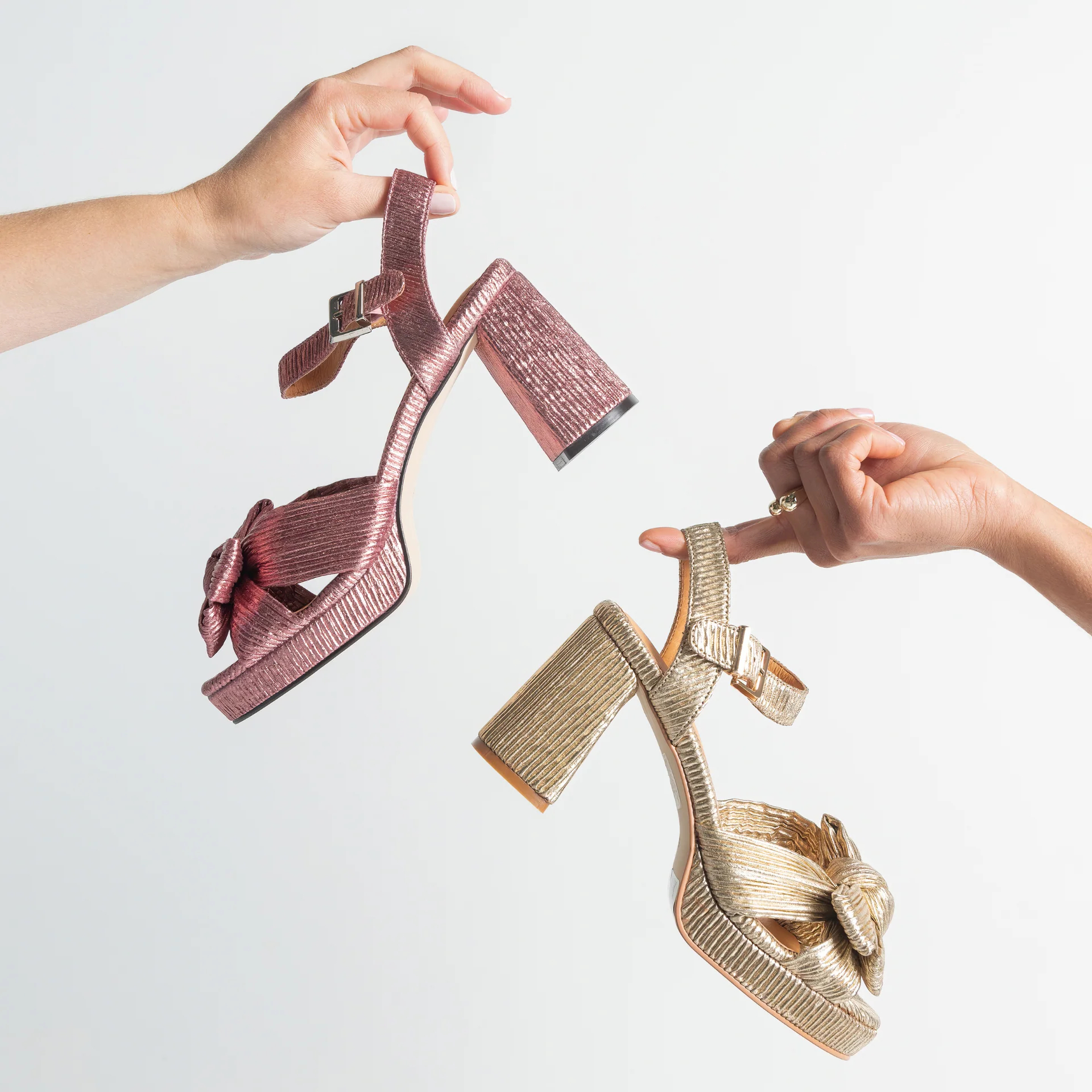 BRESLEY SAM ROSE PINK PLATFORM HEEL SANDALS LIFESTYLE OFFICIAL STOCKIST