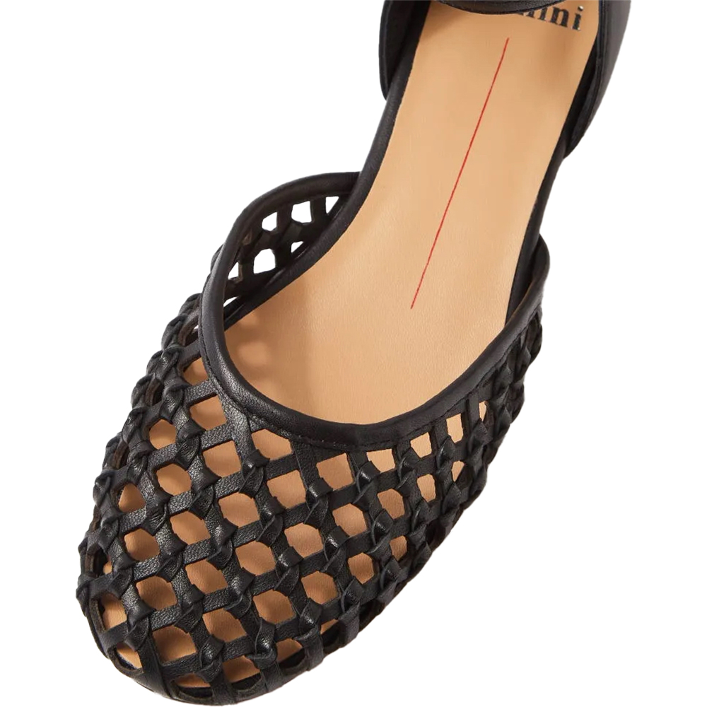 MOLLINI-BEYLANIE-BLACK-LEATHER-CLOSED-TOE-ANKLE-STRAP-FLAT-MARY-JANE-SHOES-OFFICIAL-STOCKIST-TOE-DETAIL
