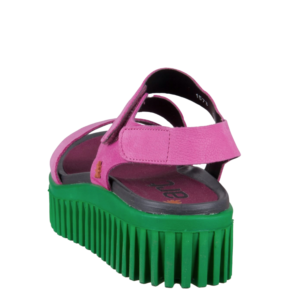 ART-COMPANY-1573-BRIGHTON-PINK-GREEN-NUBUCK-OPEN-TOE-CHUNKY-PLATFORM-SANDALS-OFFICIAL-STOCKIST-back