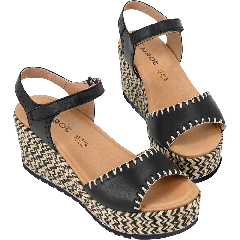 NAOT-BLAINES-BLACK-MATT-LEATHER-OPEN-TOE-PLATFORM-WEDGE-COMFORT-ESPADRILLE-SANDALS-OFFICIAL-STOCKIST-pair