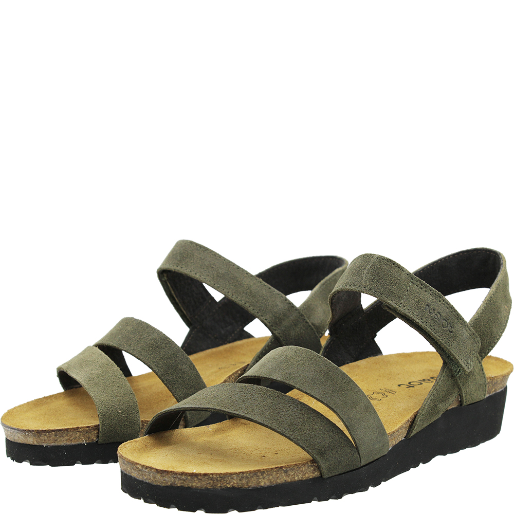 NAOT-KAYLA-OLIVE-OILED-SUEDE-OPEN-TOE-FLAT-LOW-WEDGE-ARCH-SUPPORT-COMFORT-SANDALS-OFFICIAL-STOCKIST-ANGLE