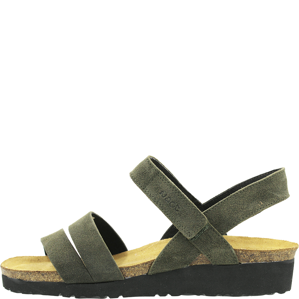 NAOT-KAYLA-OLIVE-OILED-SUEDE-OPEN-TOE-FLAT-LOW-WEDGE-ARCH-SUPPORT-COMFORT-SANDALS-OFFICIAL-STOCKIST-SIDE