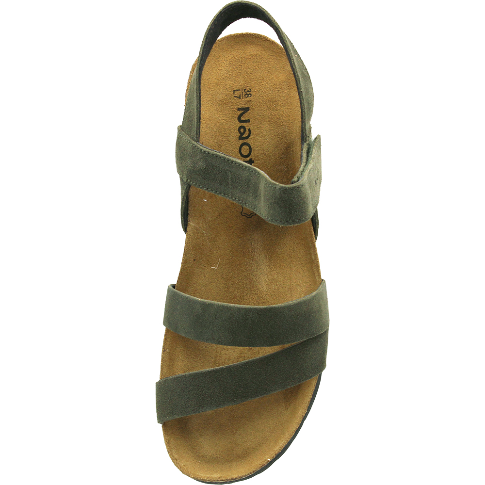 NAOT-KAYLA-OLIVE-OILED-SUEDE-OPEN-TOE-FLAT-LOW-WEDGE-ARCH-SUPPORT-COMFORT-SANDALS-OFFICIAL-STOCKIST-TOP