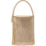 A stand up bag for evening with a long crystal embellished top hand, and amazing long fringing detail all over the bag in a 1920's design. In gold.Designed by Olga Berg and available online and instore at ShoeBeDoo Official Olga Berg Stockist in Australia and New Zealand