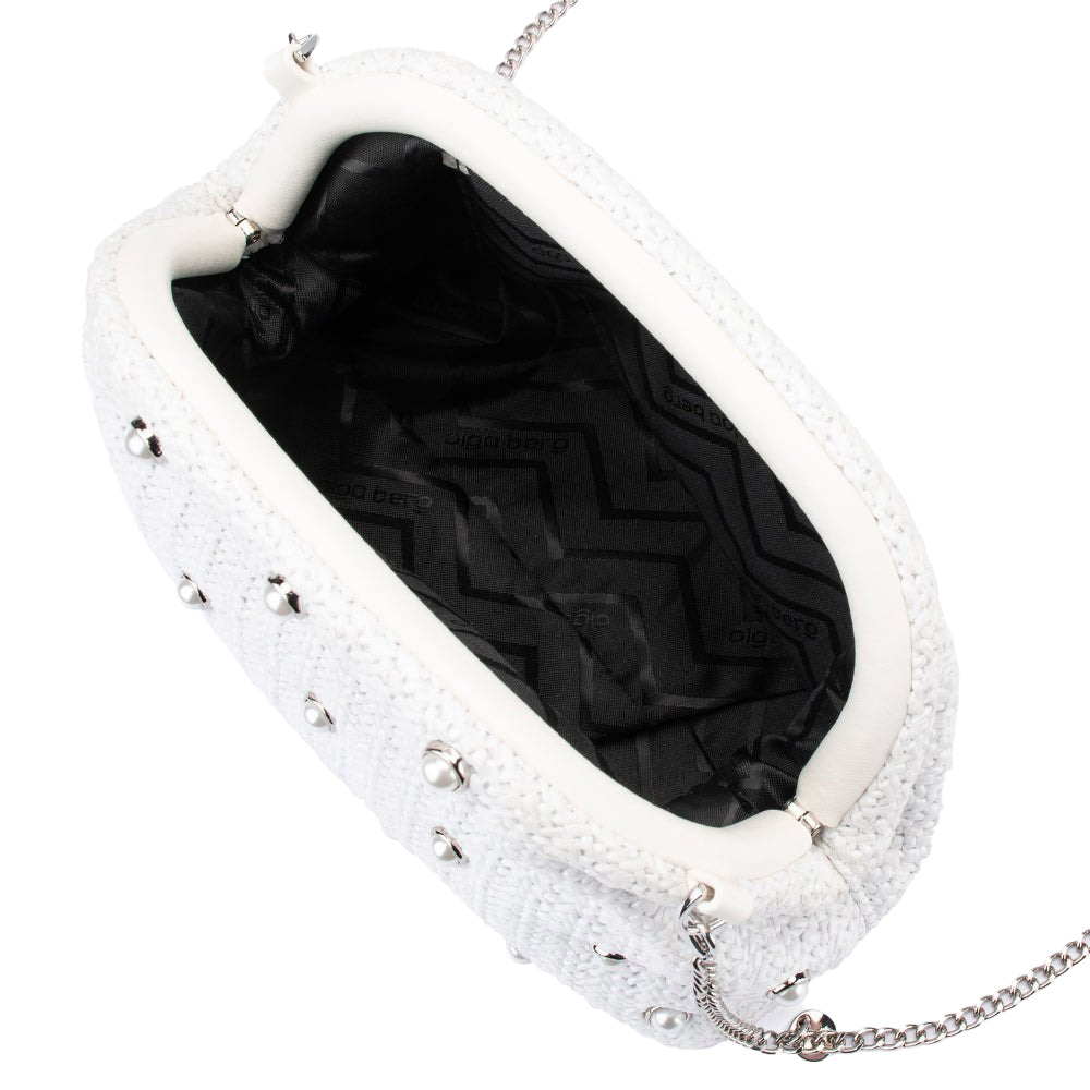 Olga-Berg-kaia-studded-woven-clutch-White-OB4853-buy-Olga-BErg-Online-Instore-at-ShoeBeDoo-Official-Stockist-6