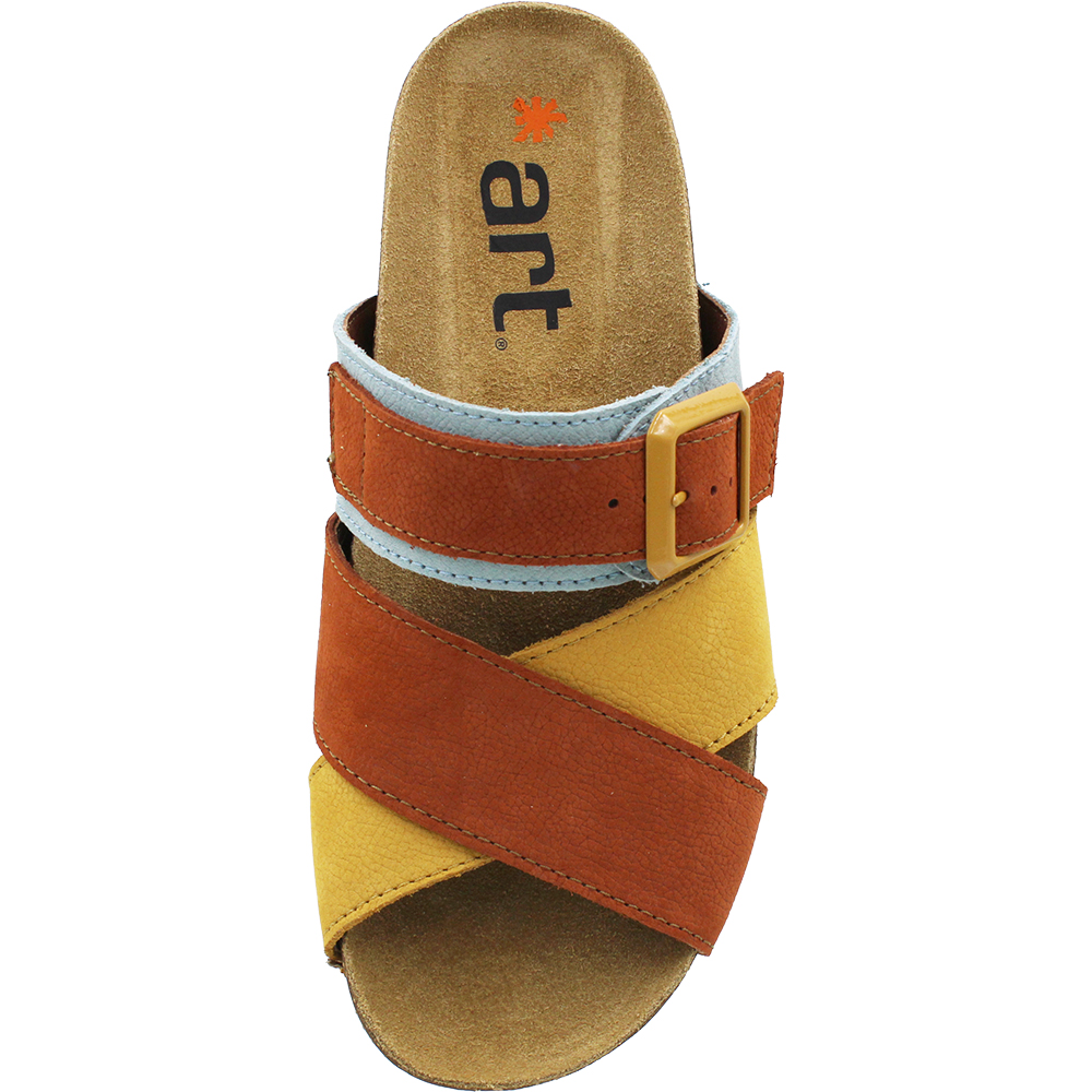 THE-ART-COMPANY-I-BREATHE-1118-ORANGE-HONEY-MULTI-OPEN-TOE-ARCH-SUPPORT-FLAT-COMFORT-NUBUCK-LEATHER-SLIDE-SANDALS-OFFICIAL-STOCKIST-TOP