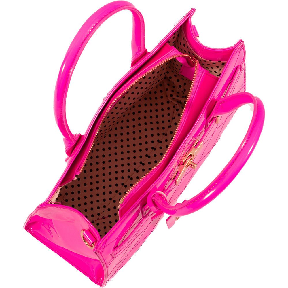 Liv-and-Milly-FLORENCE--Neon-Patent-Pink-Vegan-Handbag-Buy-Online-at-Shoebedoo-Official-Stockist-Australia-and-New-Zealand-9