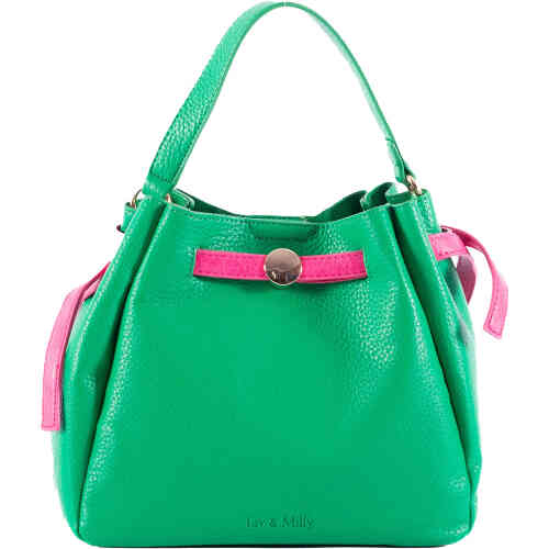 A roomy small bag in a slightly cinched silhouette but otherwise square -ish, with gold details and fabulous style. ShoeBeDoo is an official stockist of Australian designed Liv & Milly vegan bags in Australia and New Zealand.