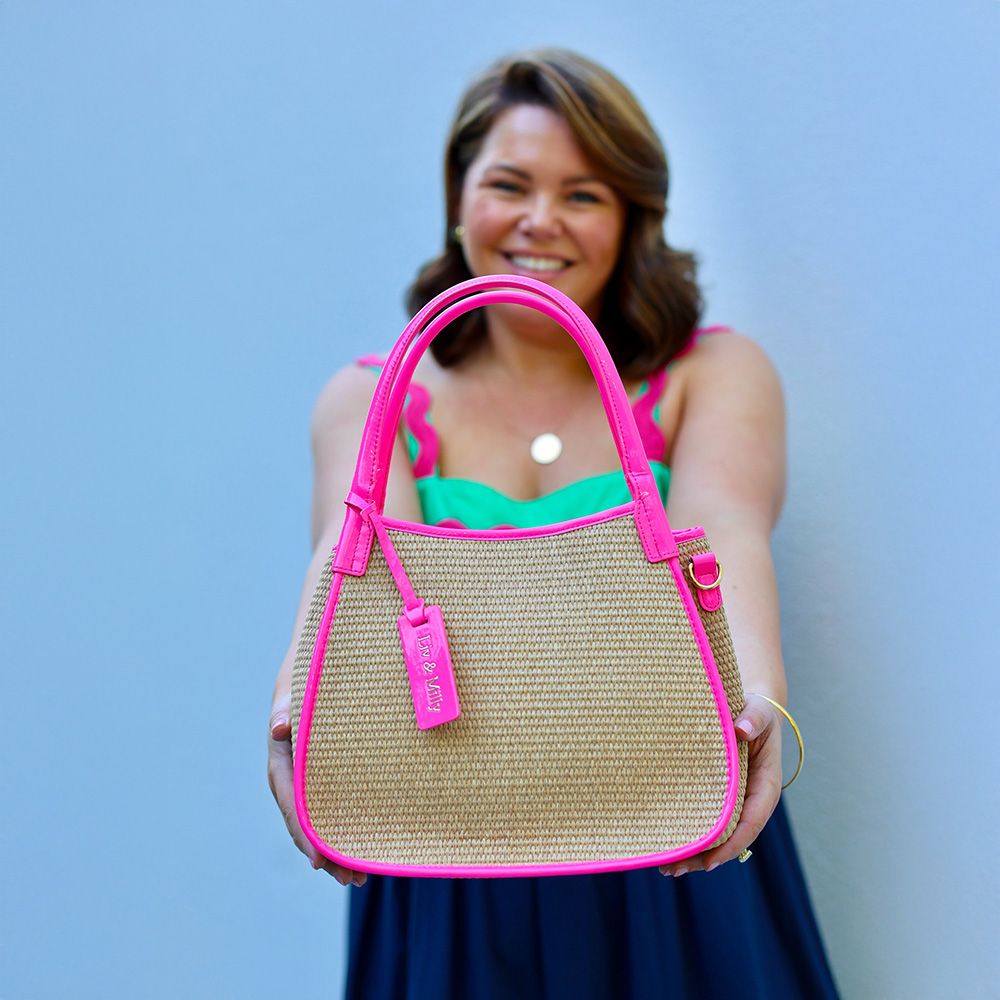 Liv-and-Milly-JOANNA-Hot-Pink-Patent-Vegan-Handbag-Buy-Online-at-Shoebedoo-Official-Stockist-Australia-and-New-Zealand-1