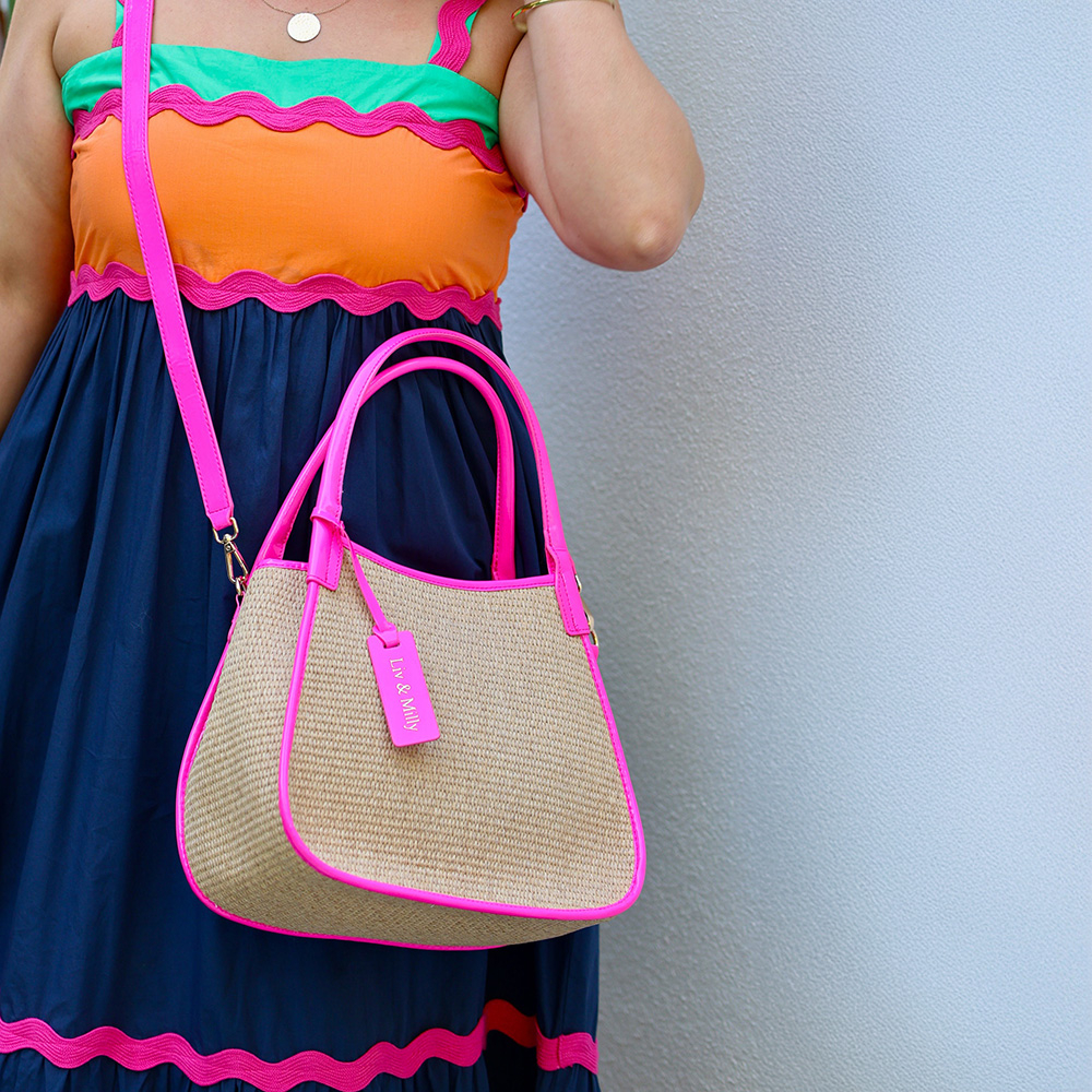 Liv-and-Milly-JOANNA-Hot-Pink-Patent-Vegan-Handbag-Buy-Online-at-Shoebedoo-Official-Stockist-Australia-and-New-Zealand-5