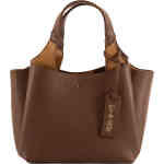 A medium sized bag made from chocolate covered pebbled vegan leather and the intside is a cafe au last colour. 5 Separate compartments two with top ships mean she will organise you and this is perfect for the races or a special event. ShoeBeDoo is an official stockist of Australian designed Liv & Milly vegan bags in Australia and New Zealand.