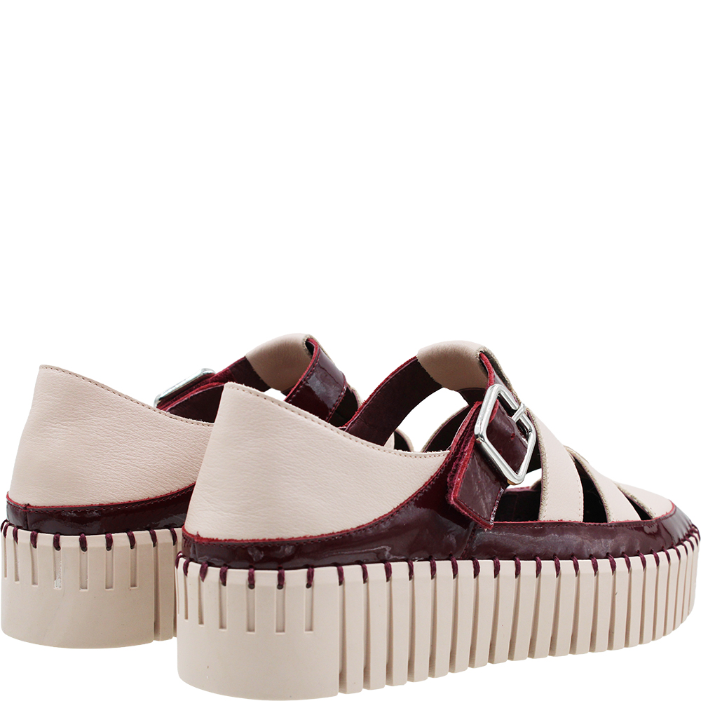 DJANGO-AND-JULIETTE-BAYTOWN-BURGUNDY-NUDE-PATENT-LEATHER-CAGED-FLAT-ORTHOTIC-TAKING-SHOES-OFFICIAL-back