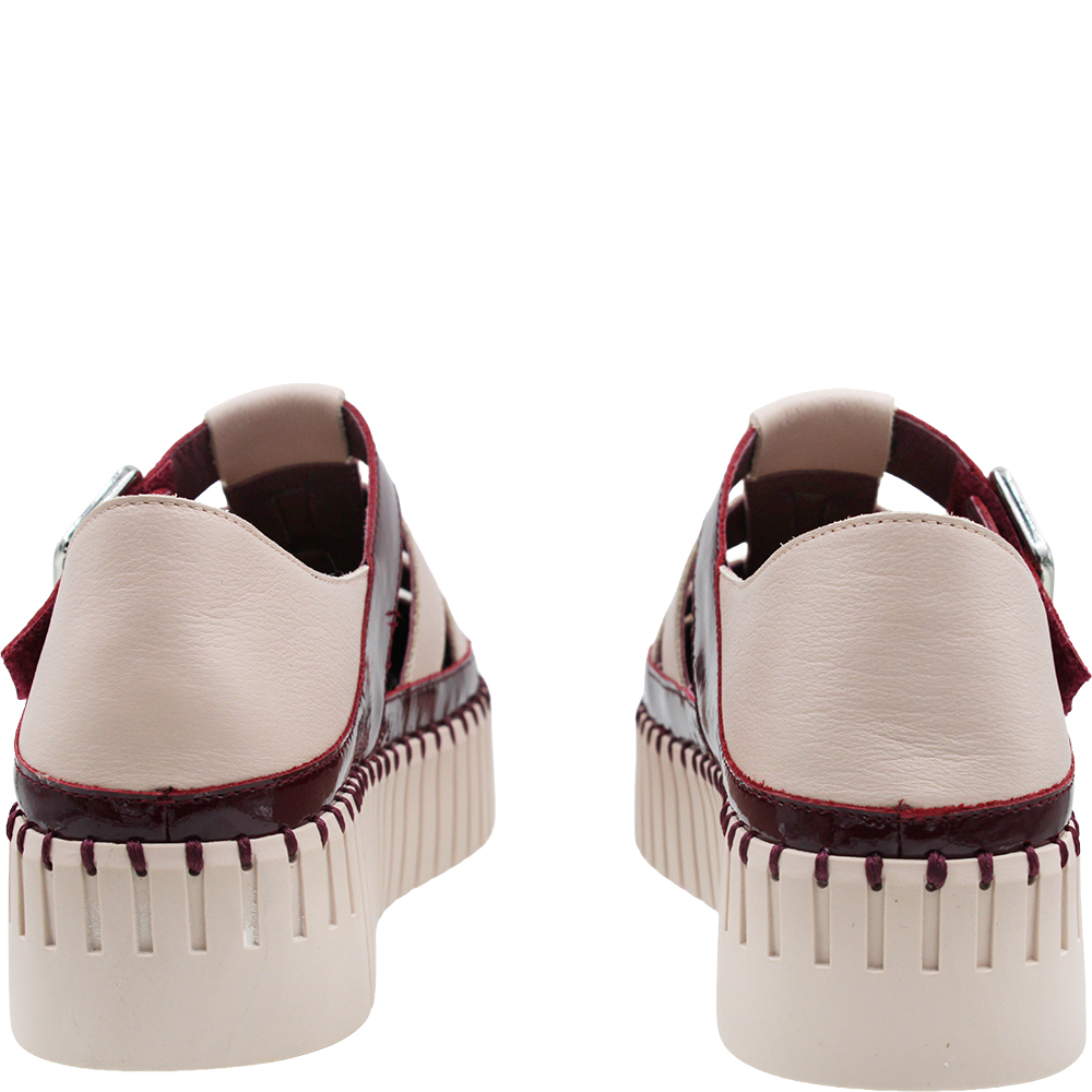 DJANGO-AND-JULIETTE-BAYTOWN-BURGUNDY-NUDE-PATENT-LEATHER-CAGED-FLAT-ORTHOTIC-TAKING-SHOES-OFFICIAL-heel