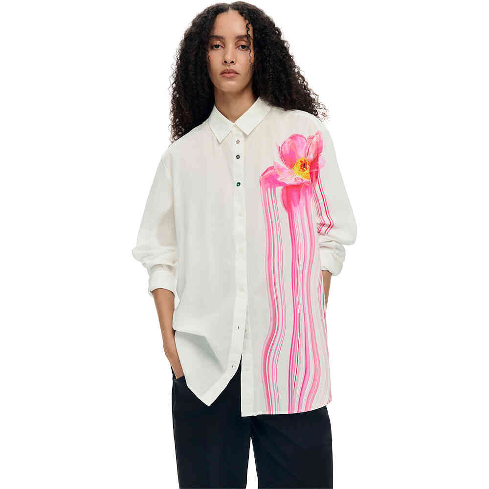 Desigual-GLOSS FLOWER WHITE SHIRT-26SWCW18_1000-Buy-Desigual-Online-and-instore-at-ShoeBeDOo-1