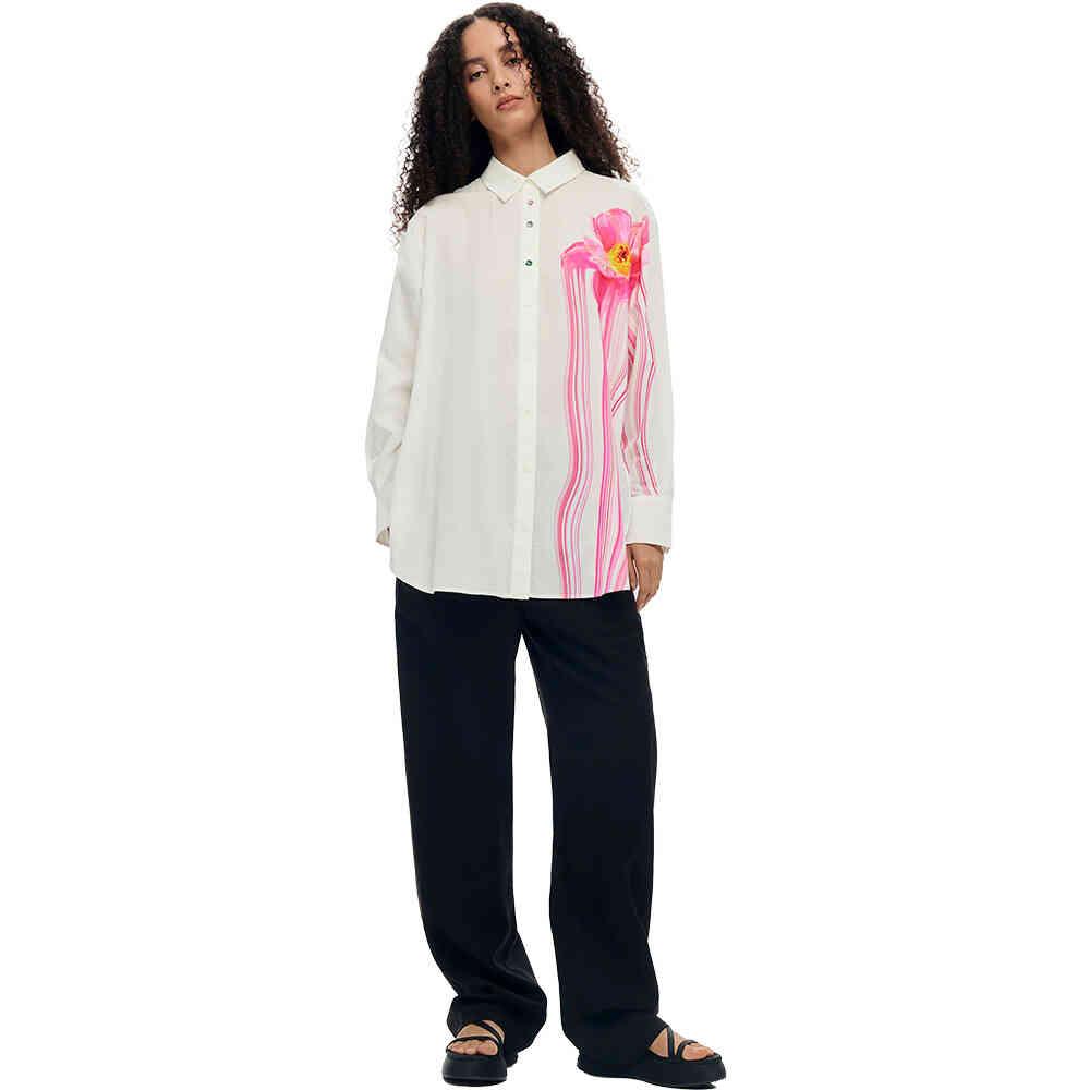 Desigual-GLOSS FLOWER WHITE SHIRT-26SWCW18_1000-Buy-Desigual-Online-and-instore-at-ShoeBeDOo-2
