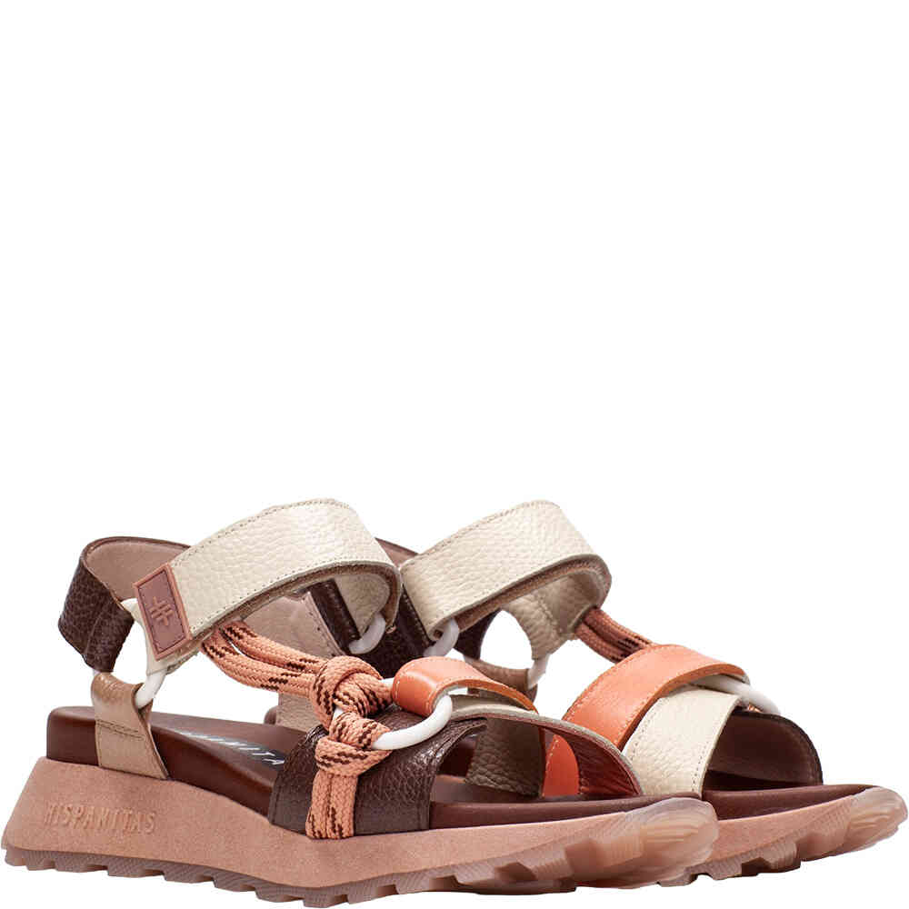 HISPANITAS-AMBAR-CHV264869-CORAL-CREAM-MULTI-LEATHER-OPEN-TOE-CHUNKY-SNEAKERS-MADE-IN-SPAIN-OFFICIAL-STOCKIST-ANGLE