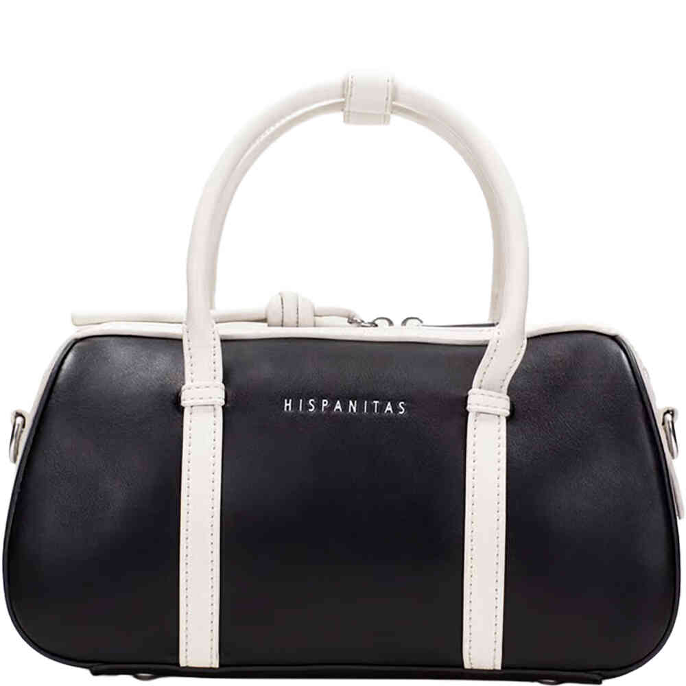 HISPANITAS-BOLSOS-BOWLER-BAG-BV264730-BLACK-PANNA-WHITE-MADE-IN-SPAIN-OFFICIAL-STOCKIST--MAIN-FRONT