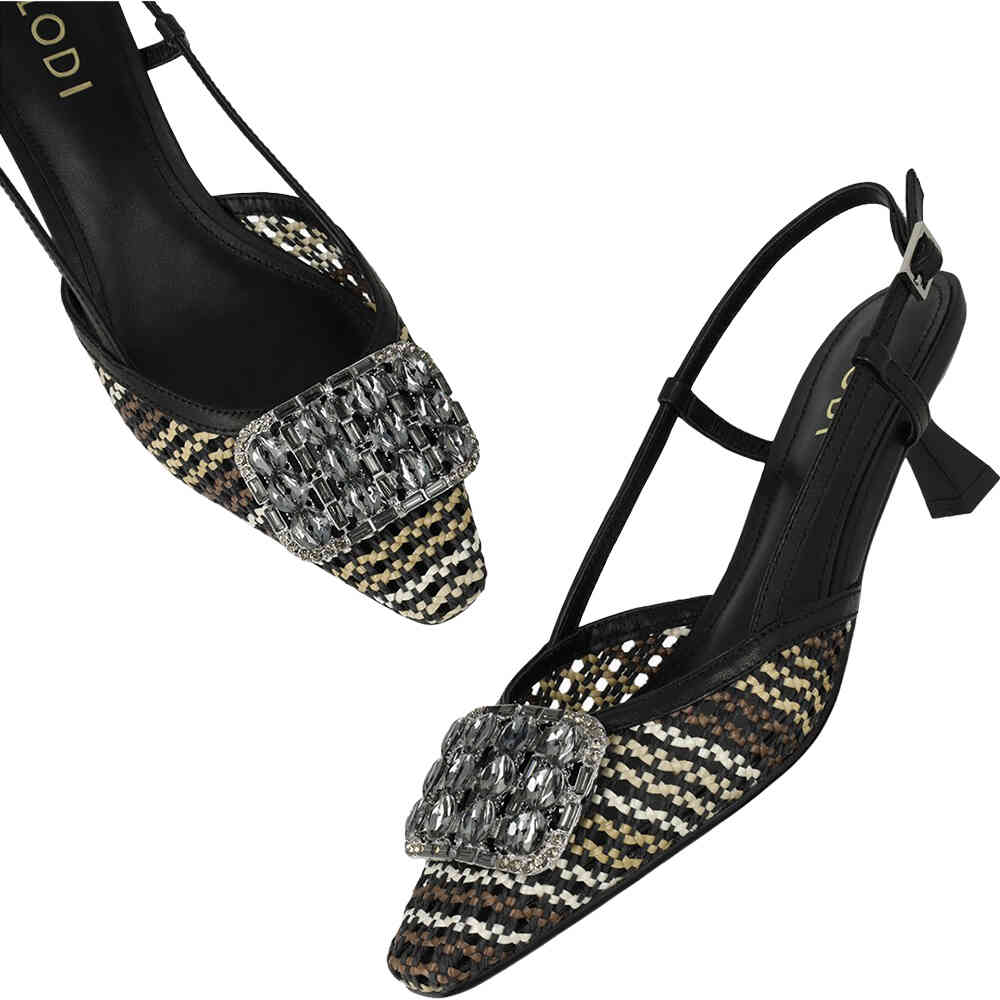 LODI-A-CADIZ-BLACK-PANNA-MULTI-MID-HEIGHT-CLOSED-POINT-TOE-SLINGBACK-DAY-DRESS-PUMPS-MADE-IN-SPAIN-SHOEBEDOO-OFFICIAL-STOCKIST-PAIR