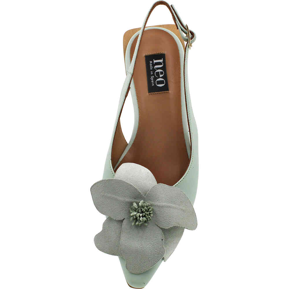NEO-SHOES-26000-SAGE-PALE-GREEN-LEATHER-SUEDE-CLOSED-TOE-SLINGBACK-FLAT-BALLERINA-PUMP-SHOES-MADE-IN-SPAIN-SHOEBEDOO-OFFICIAL-STOCKIST-TOP