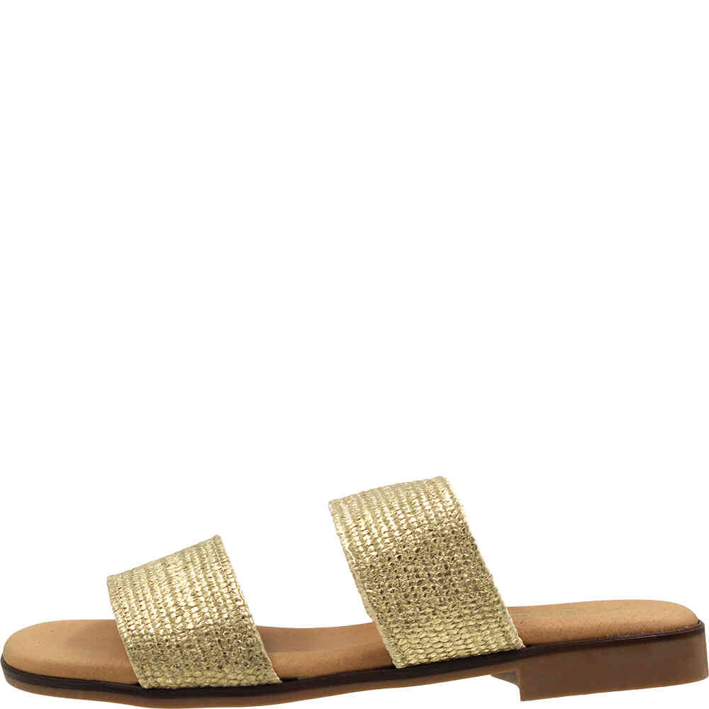 PINAZ-1672-PLATINO-GOLD-DOUBLE-BAND-OPEN-TOE-FLAT-SLIDE-SANDALS-MADE-IN-SPAIN-SHOEBEDOO-OFFICIAL-STOCKIST-side