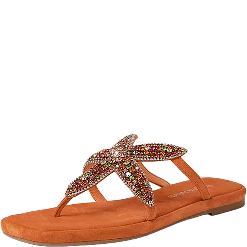 DJANGO-AND-JULIETTE-ZORICA-BRIGHT-MULTI-ORANGE-SUEDE-JEWELLED-THONG-FLAT-SLIDE-SANDALS-SHOEBEDOO-OFFICIAL-STOCKIST-ANGLE