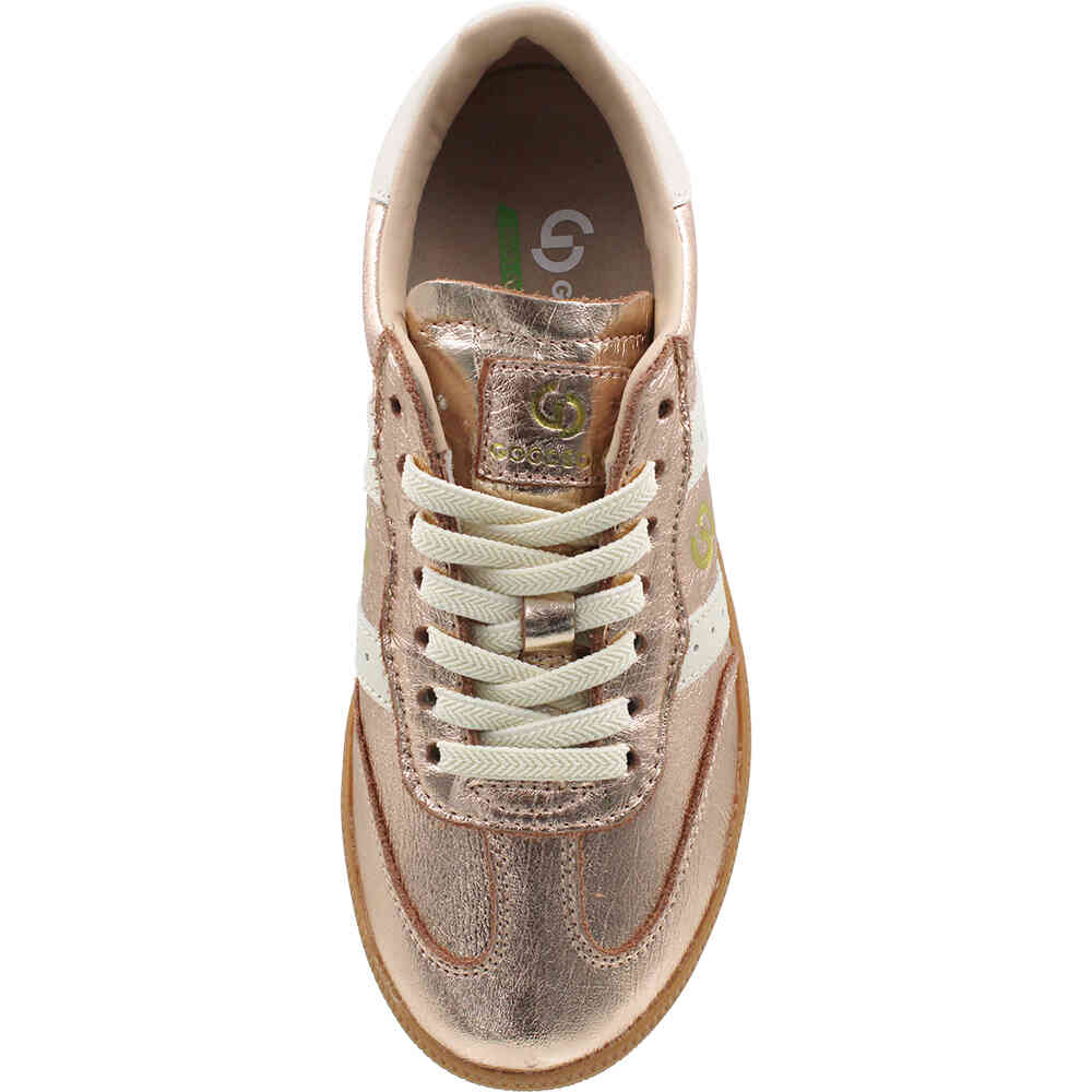 GOODSOLE-PARALLEL-2001-ROSE-GOLD-IVORY-METALLIC-LEATHER-FLAT-ARCH-SUPPORT-ORTHOTIC-TAKING-REMOVABLE-FOOTBED-LACEUP-SNEAKER-SHOES-SHOEBEDOO-OFFICIAL-STOCKIST-TOP