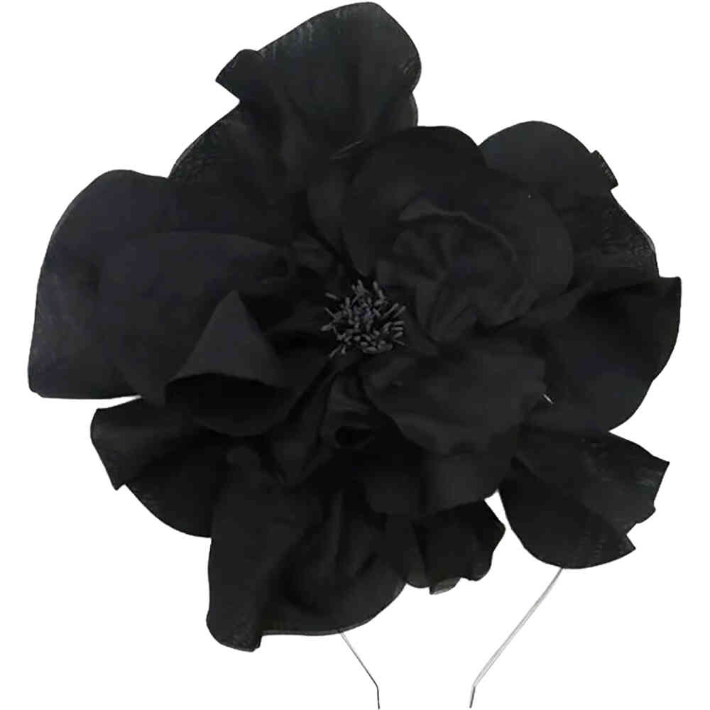 MORGAN-AND-TAYLOR-CINDY-BLACK-FLOWER-HEADBAND-FASCINATOR-OFFICIAL-STOCKIST-SHOEBEDOO-FRONT