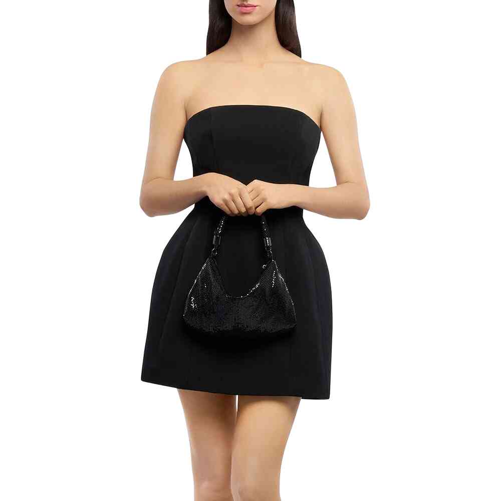 Olga-Berg-marilla-mesh-zip-top-Mini-BLACK-Bag-Buy-Olga-Berg-Bags-for-special-occasions-online-and-instore-at-ShoeBeDoo-3