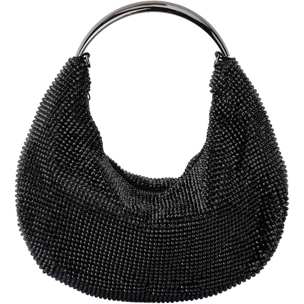 Olga-Berg-pixie-crystal-mesh-bag-BLACK-Buy-Olga-Berg-bags-and-clutches-for-special-events-online-and-instore-at-ShoeBeDoo-7