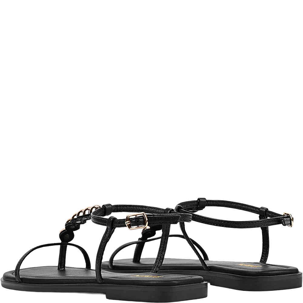 SIREN-MEAGAN-BLACK-LEATHER-FLAT-THONG-SANDALS-SHOEBEDOO-OFFICIAL-STOCKIST-BACK