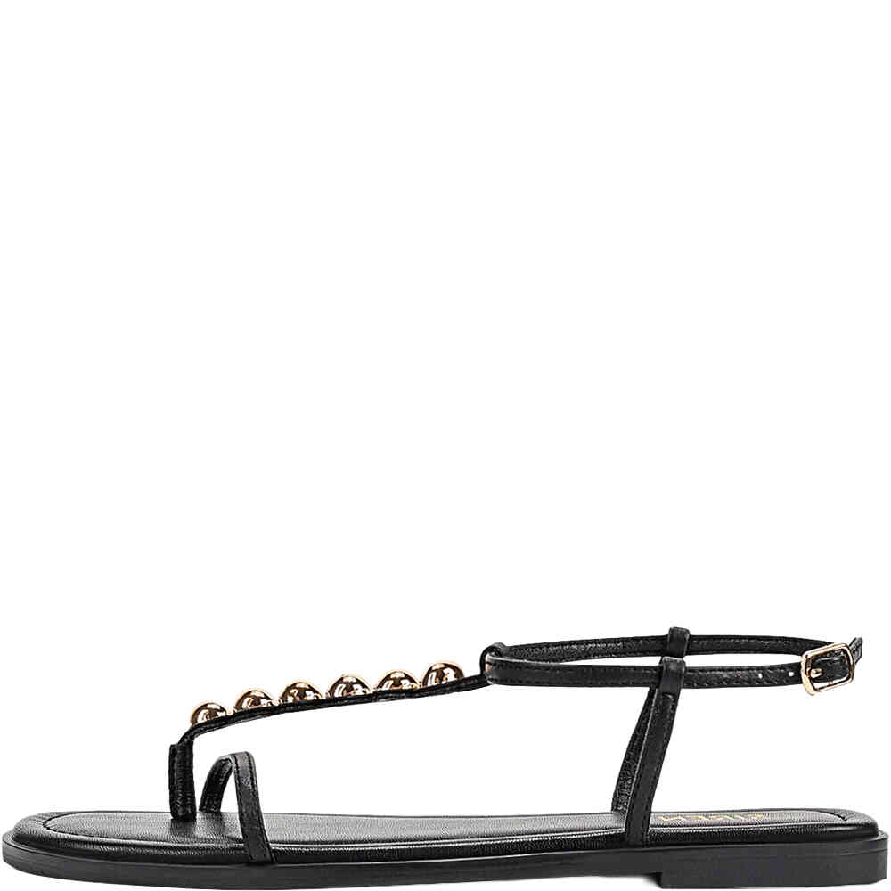 SIREN-MEAGAN-BLACK-LEATHER-FLAT-THONG-SANDALS-SHOEBEDOO-OFFICIAL-STOCKIST-SIDE